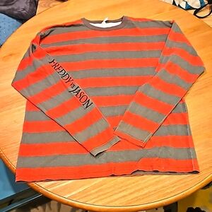 Freddy Krueger striped shirt Freddy Vs Jason soundtrack promotional item RARE